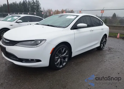 2015 Chrysler 200 S from USA, damaged, VIN 1C3CCCDGXFN556930